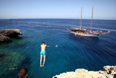 Tourist arrivals in Cyprus up by 26% in March