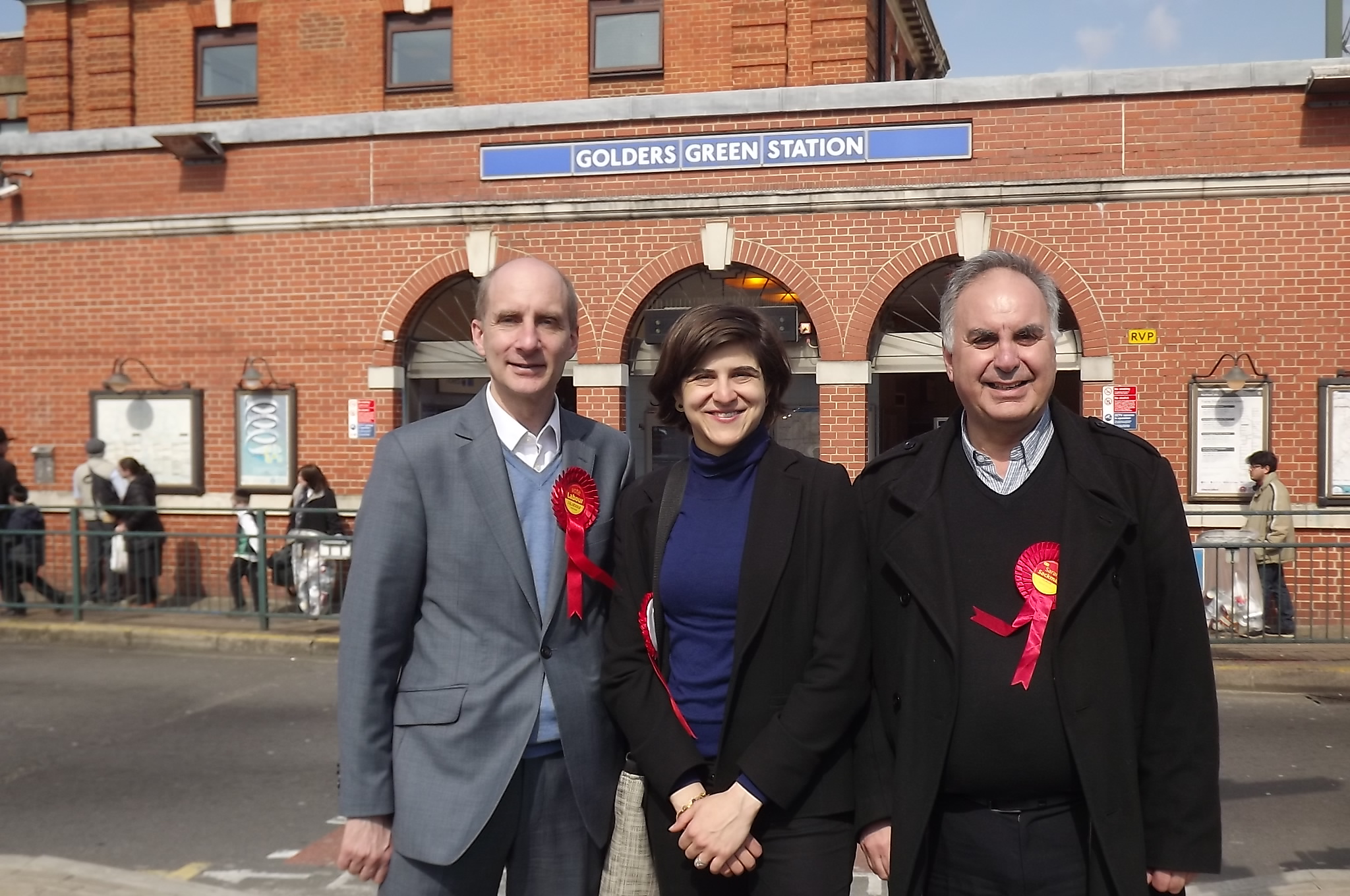 Good bank holiday for Sarah Sackman with Lord Adonis on hand in Finchley & Golders Green.