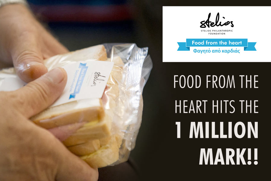 Sir Stelios Food From The Heart hits the 1 million mark!!
