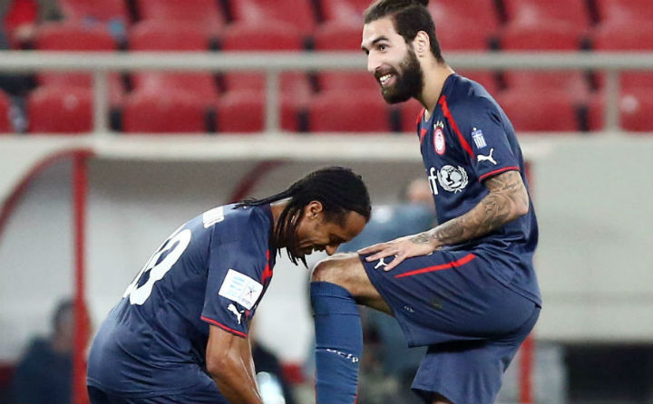 Olympiakos 8-0 cup win