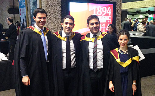 Graduation congratulations to Stelios Foundation Cass Business School scholars!