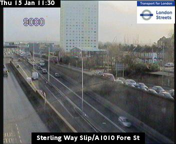 Traffic alert: Fore Street, Edmonton