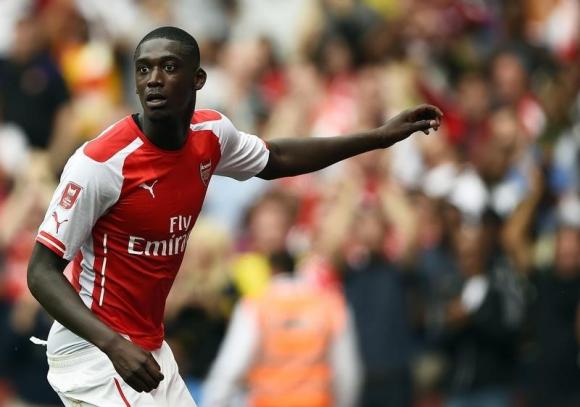 Arsenal striker Sanogo joins Palace on loan