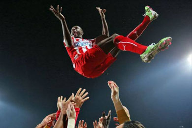 Special day for Abidal, lucky one for PAOK