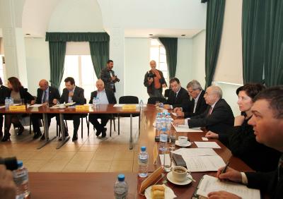 Greek Cypriot and Turkish Cypriot parties discussed developments in the region and the effects on Cyprus solution