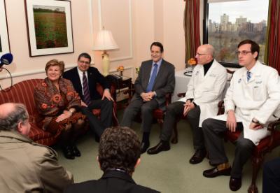 President Anastasiades has made a perfect recovery, Dr. Adams says