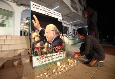 First annual memorial service for former President Glafcos Clerides