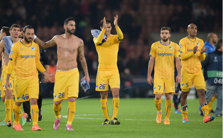 Apoel make it difficult for Paris St Germain