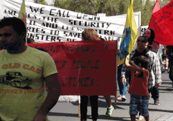Nicosia Kurdish protest