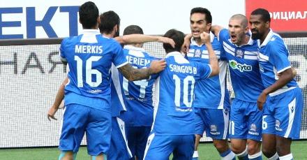 Apollon and Omonia heroics in Russia