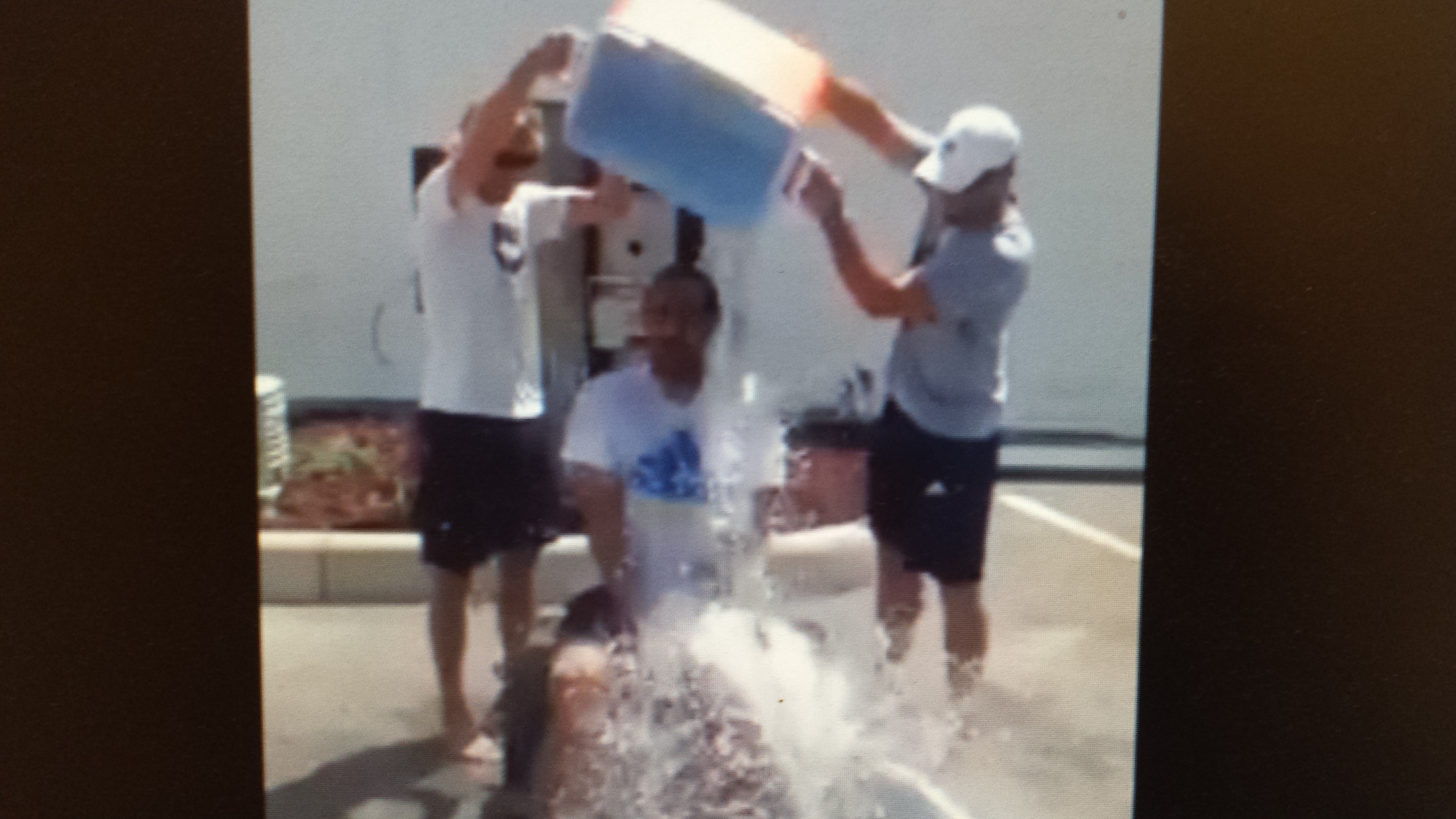 Marcos completes Ice Bucket Challenge