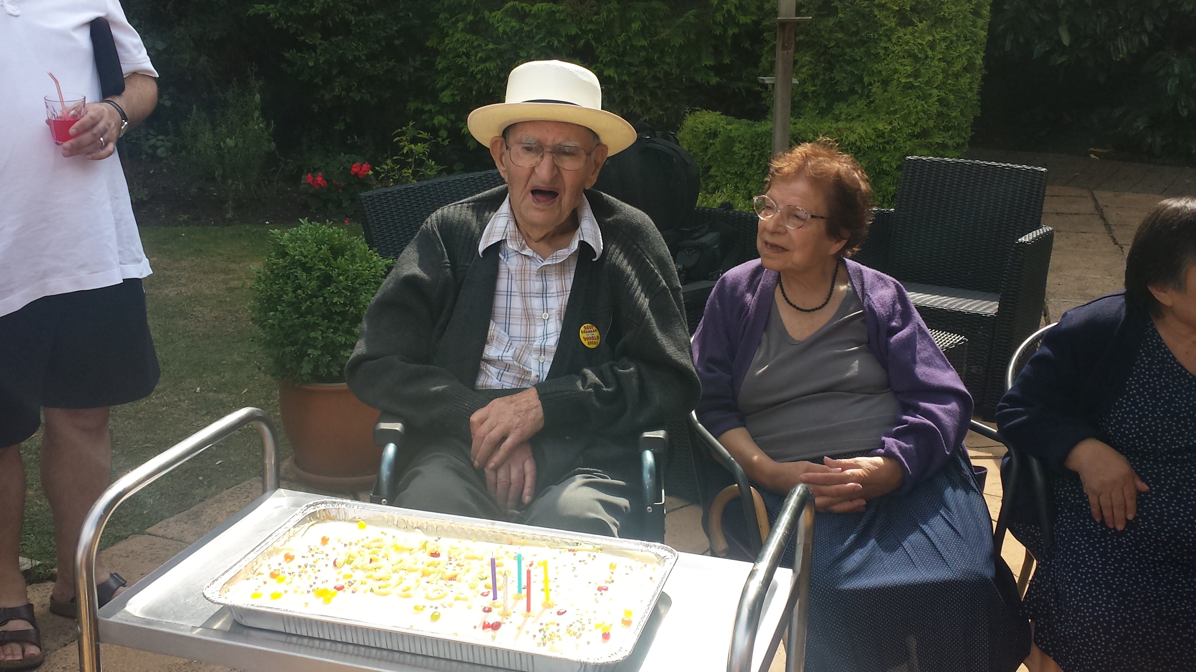 Antoni Yiakoumi celebrates 90th birthday
