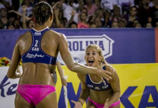 Poland and Canada claim gold Under-21 Beach Volleyball World Championships, held on the Finikoudes Beach in Larnaca
