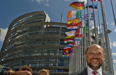 New European Parliament re-elects Schulz as President
