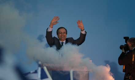 Samaras warns SYRIZA win may prompt snap elections in Greece