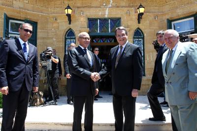 Developments in peace talks the focus of meeting between President and Talat
