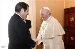 Pope Francis receives President of Cyprus