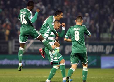 Olympiakos favourites after Panathinaikos stumble