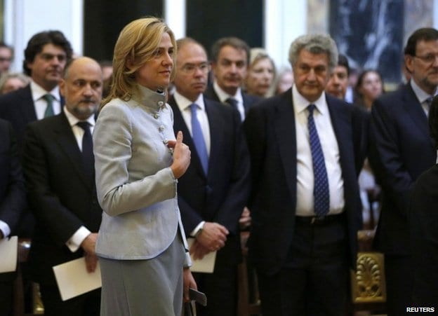 Daughter of Spanish King Carlos to appear in court over accusations of fraud and money-laundering