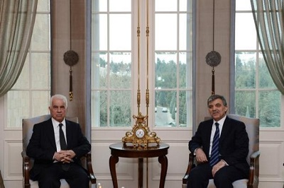 Eroglu meets Gul and Erdogan in Ankara to discuss Cyprus problem