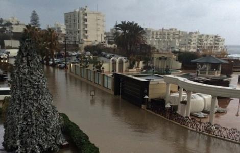 Flooding in Kyrenia