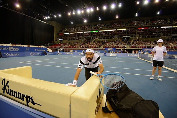 Marcos Baghdatis change of line up