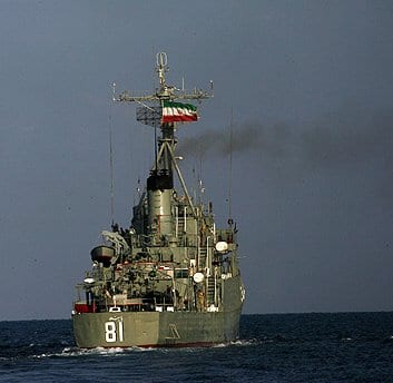 Iran warships enter Mediterranean