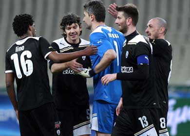 Reds go top as PAOK shocks Panathinaikos in Greece