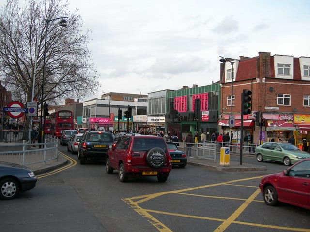 Wood Green High Road closed due to accident