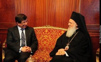 Turkish FM visits Ecumenical Patriarch