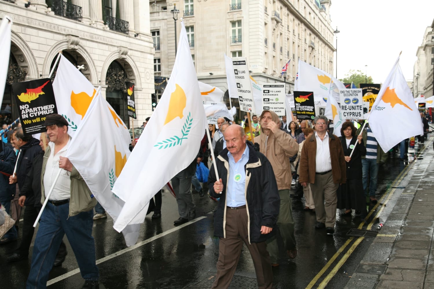UK Cypriots rally for justice