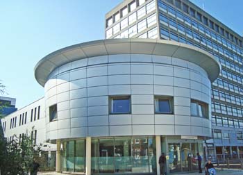 North Middlesex Hospital opens its new maternity ward and Chase Farm Hospital closes its ward