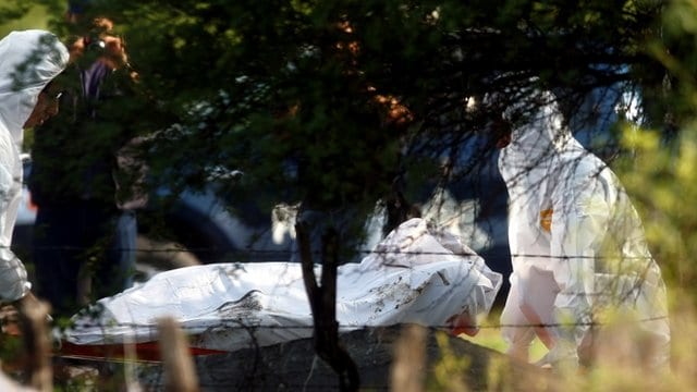 Mexican Police found bodies in bags