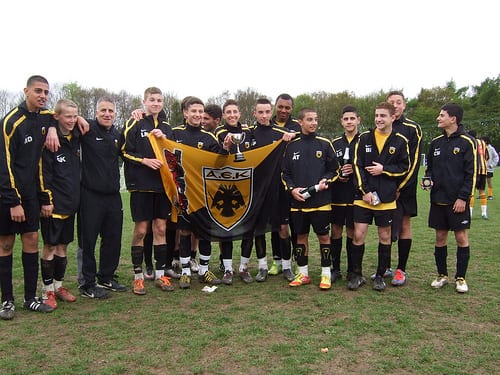 AEK U15’s do Blue Division double