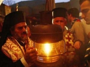 HOLY FIRE IN GREECE AND JERUSALEM