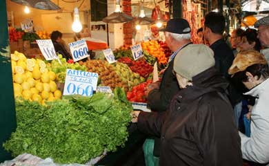 Why does Greece import so much food?