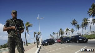 Crime soars in Brazil as police strike