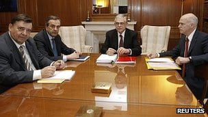 Greece bailout: Coalition fails to agree cuts