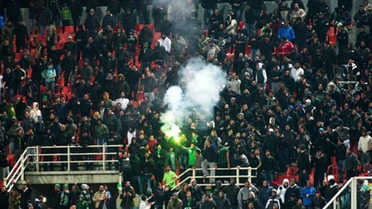 Panathinaikos fan shot on way to game