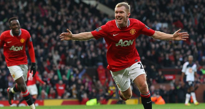 Scholes returns to help Man United interim manager Giggs