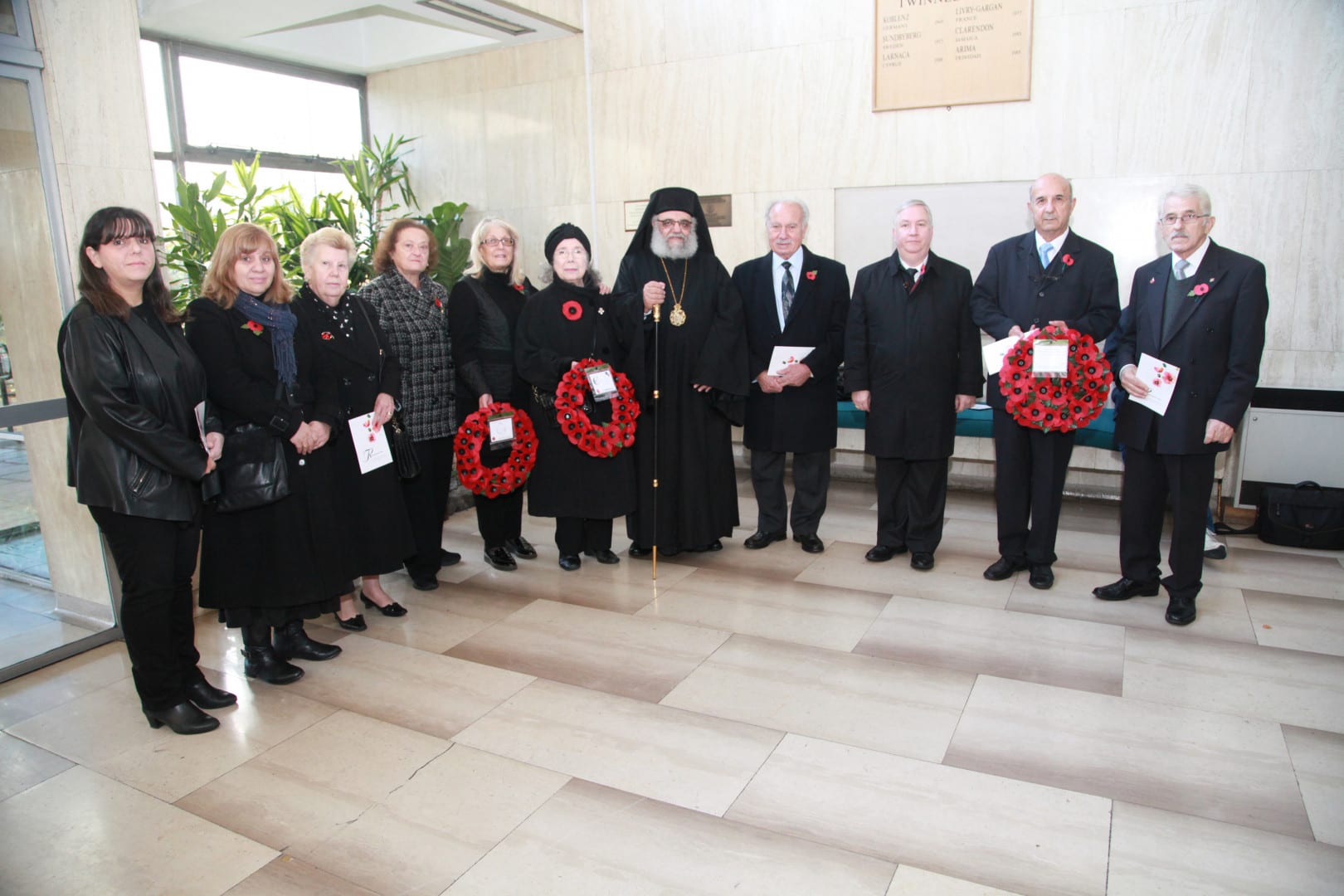 Tributes to the fallen on Remembrance Sunday