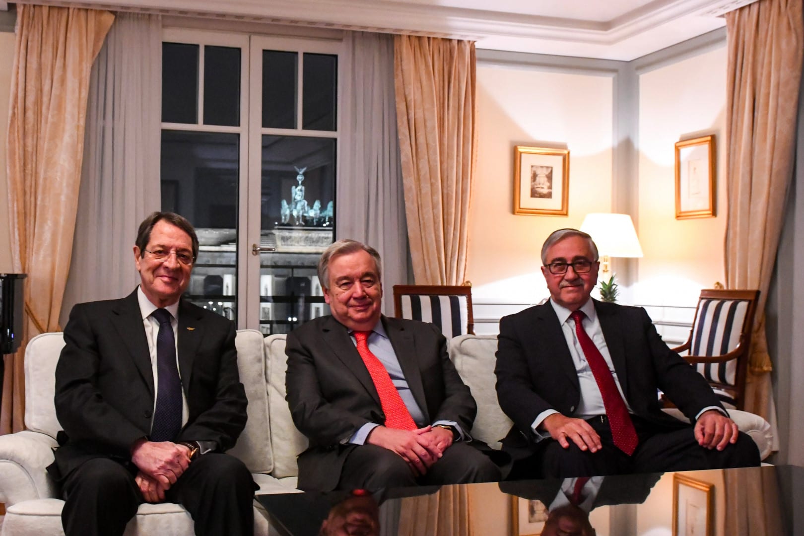 Guterres holds ‘focused and frank’ informal discussions over future of Cyprus
