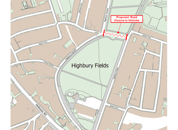 Have your say on proposal to boost green space and cut through-traffic in Highbury Fields