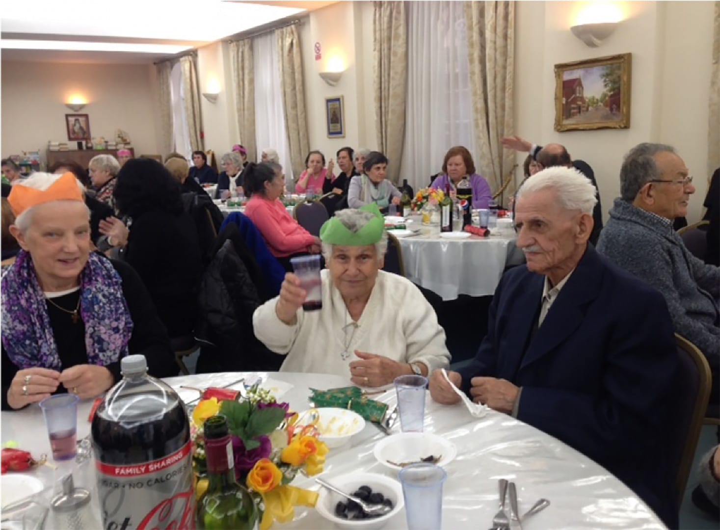 Christmas party at the Kosmos Centre