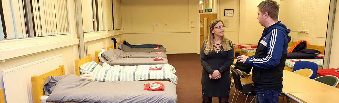 Winter shelter opens its doors for rough sleepers