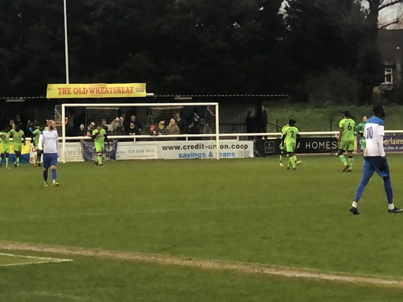 An exciting Xmas derby Enfield v Haringey Borough