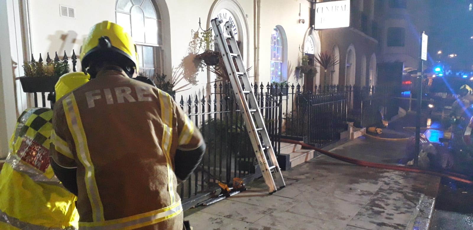 Fire at hotel – King’s Cross