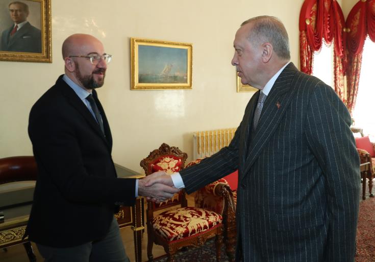 EU stands in full solidarity with Cyprus on Turkey’s unauthorized drilling, Michel tells Erdogan