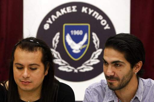 Who are the same sex couple who married in prison in Cyprus