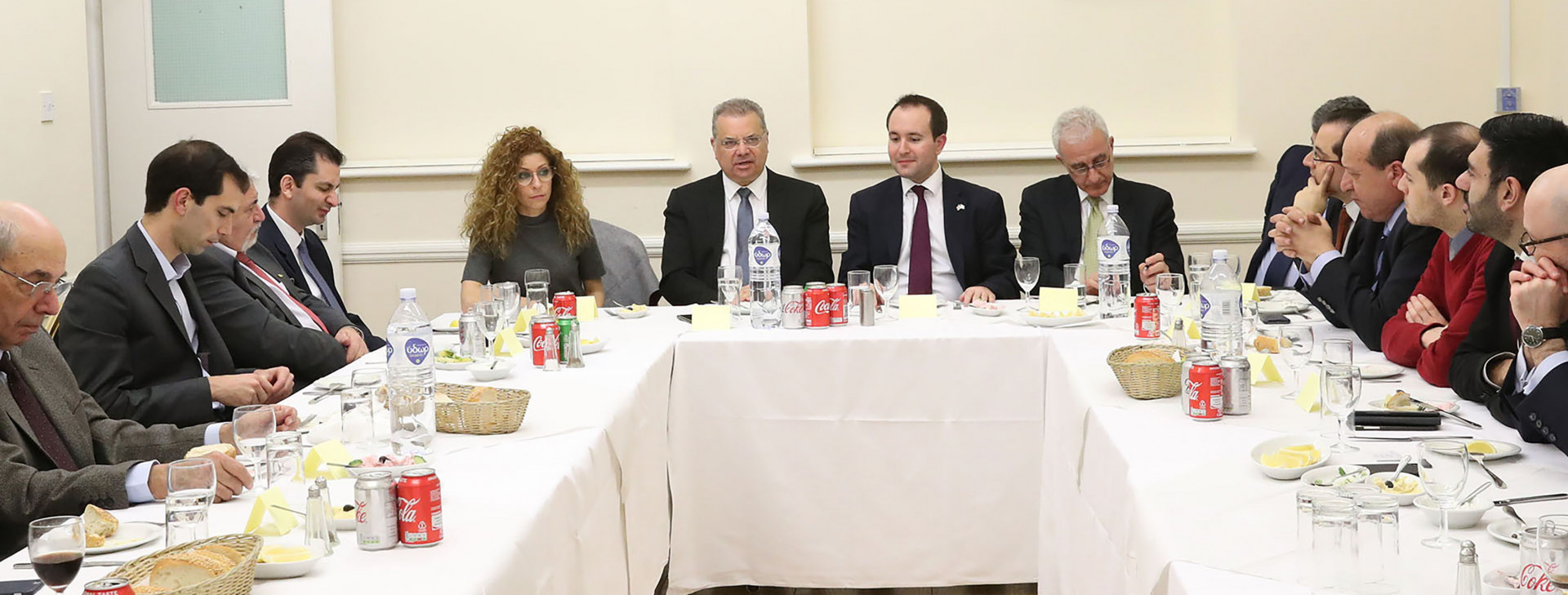 Cyprus Minister of the Interior joins Federation for a working dinner